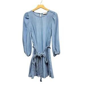 Vineyard Vines Women's Chambray Godet Swing Dress size XS